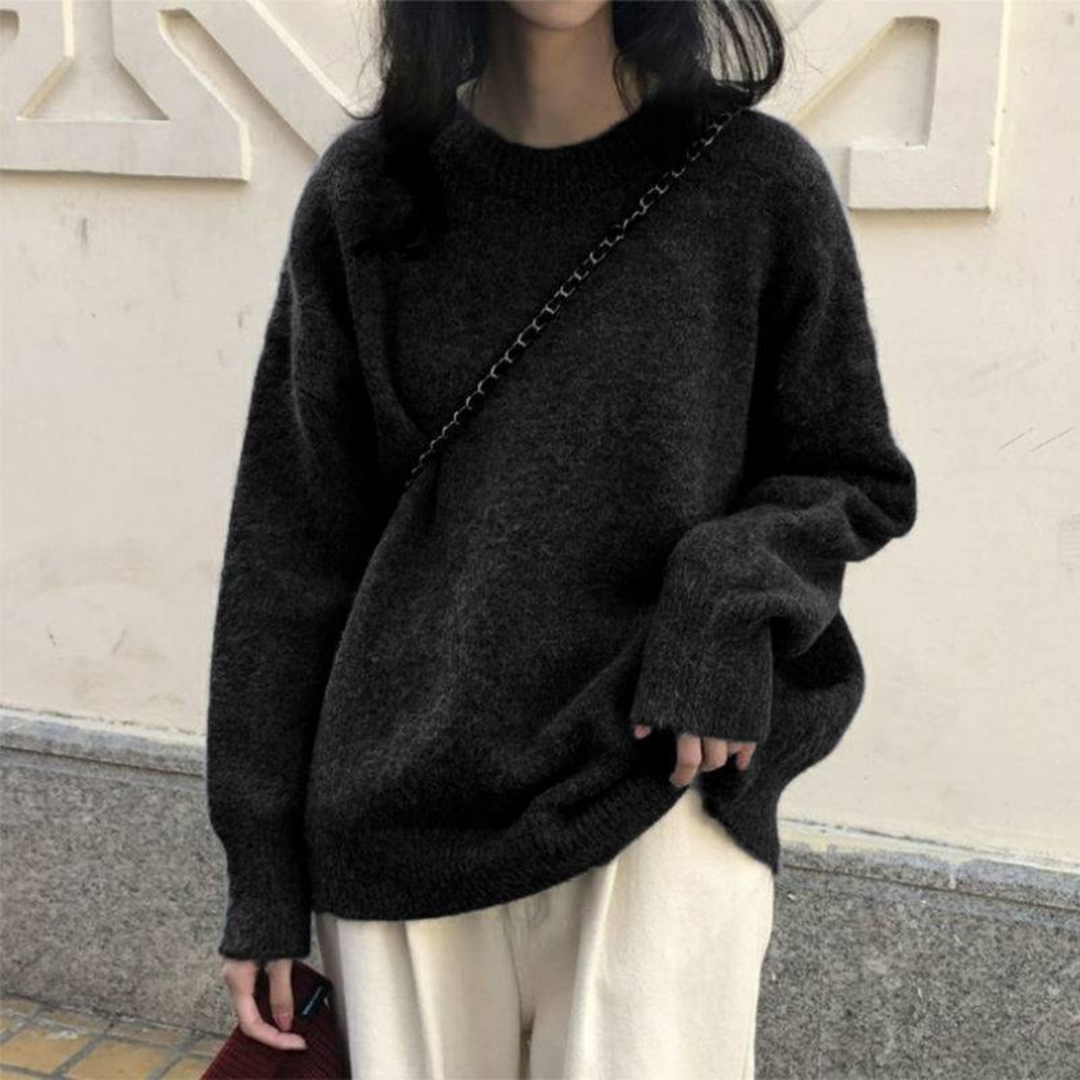 MIOLA™ - Casual Long Sleeve Round Neck Sweater